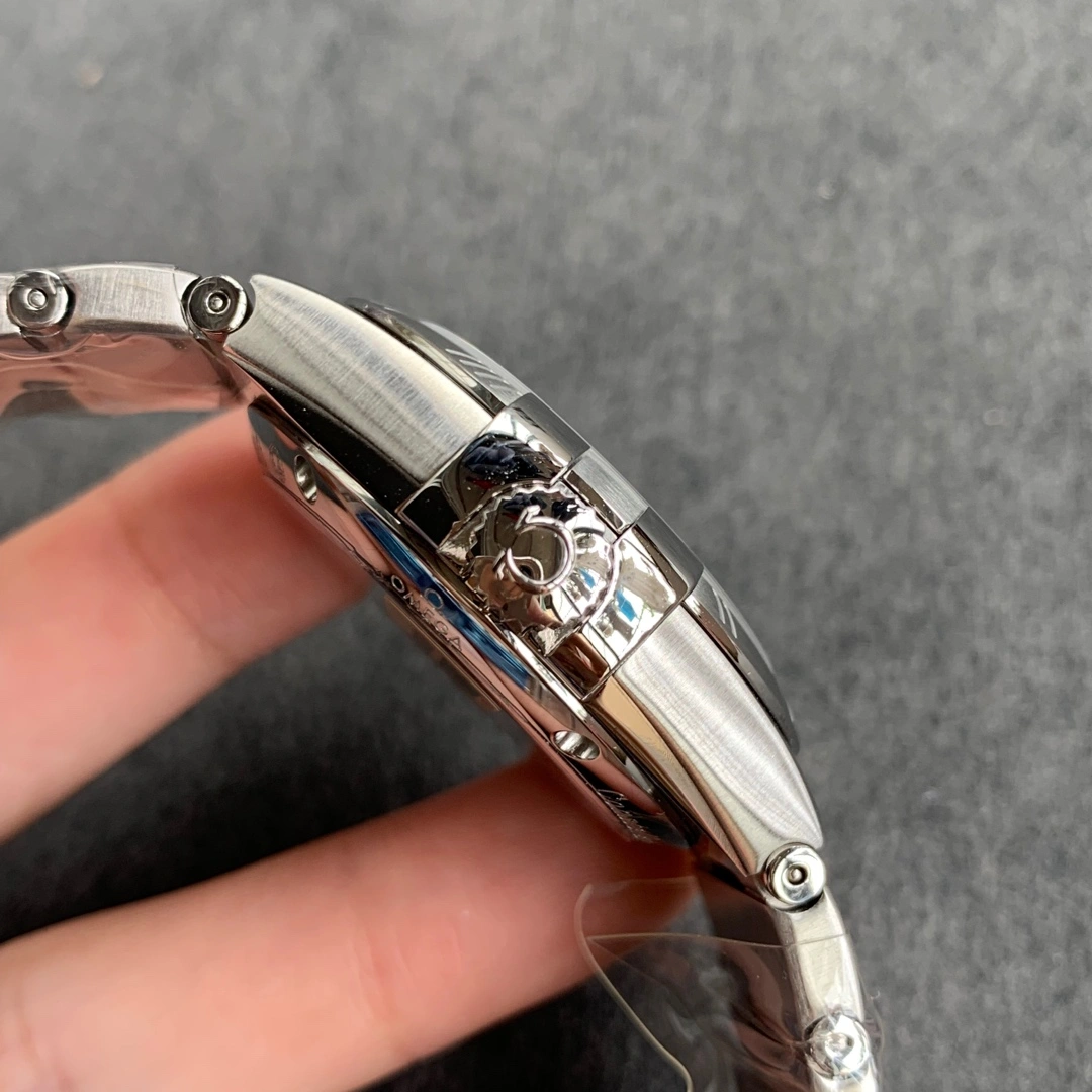CBD Factory Omega Constellation 38mm Black Sunburst Dial Steel Bezel Stainless Steel Bracelet (123.10.38.21.01.001) 1:1 Super Clone – DD8500 Movement GoAnywhere 306